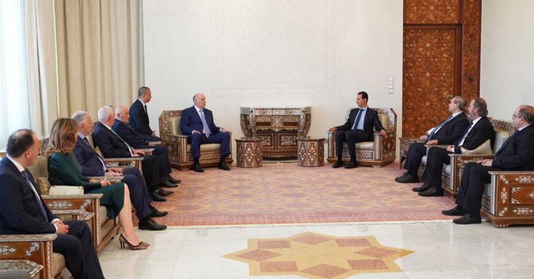 دام برس : دام برس | الرئيس الأسد يبحث مع رئيس أبخازيا مجالات التعاون الثنائي وآفاق تطويره والمواضيع ذات الشأن السياسي